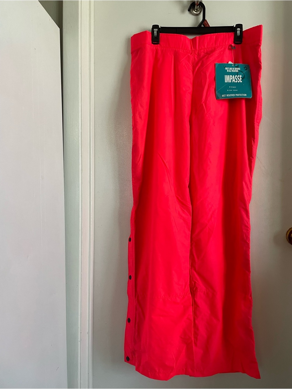 Men  Ski Pants in Bright Pink by Impasse